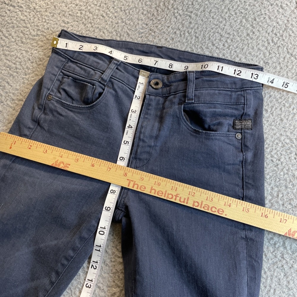 G-STAR New Radar H.W. Skinny Jeans Womens W26/L32 (Tag)Dark Blue Denim Stretchy - Picture 11 of 16